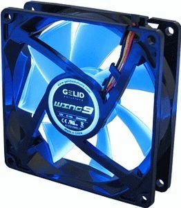 Gelid Solutions Wing 9 UV Blue, Lüftersteuerung, 92mm