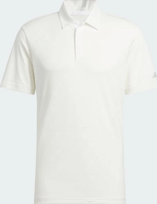 adidas Ultimate365 Tour Heat.RDY Jacquard Poloshirt kurzarm weiß (Herren)