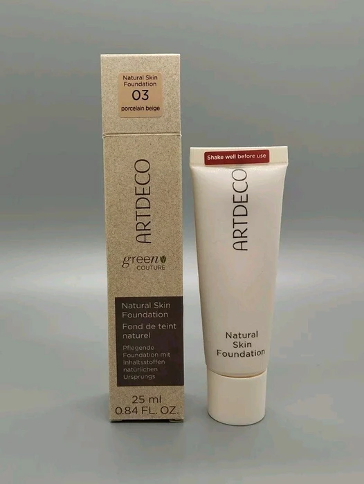 Artdeco Natural Skin Foundation 03 neutral porcelain beige, 25ml