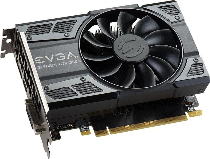 EVGA GeForce GTX 1050 Ti Gaming, 4GB GDDR5, DVI, HDMI, DP