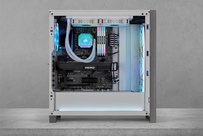 Corsair iCUE H100i Elite Capellix, weiß