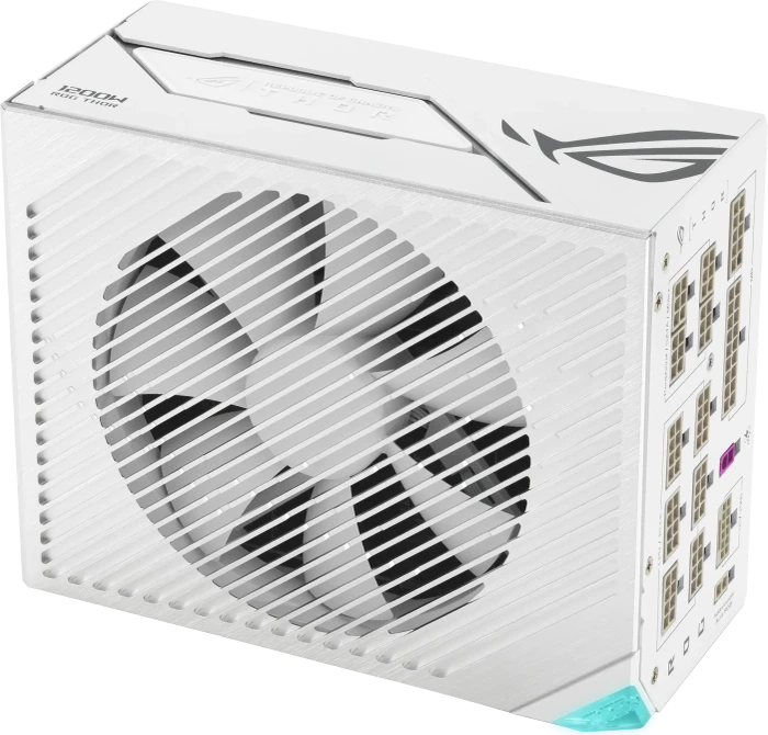 ASUS ROG Thor Platinum III White Edition (ROG Equalizer), ROG-THOR-1200P3-WHITE-GAMING-E, 1200W, ATX 3.1