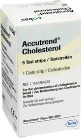 Roche Accutrend Cholesterol Selbsttest, 5 Stück