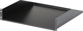 LogiLink 19" Fachboden, RAL 9005, 2HE