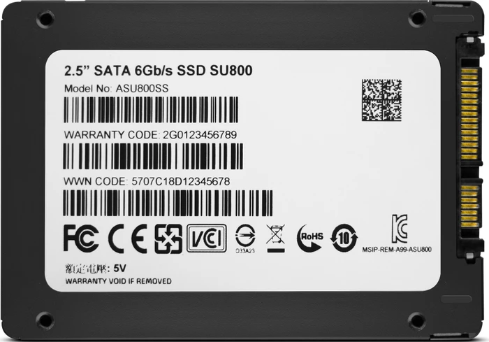 ADATA Ultimate SU800 2TB, 2.5" / SATA 6Gb/s
