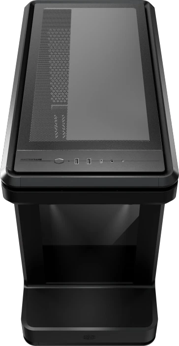 Cooler Master MasterFrame 360 Stage LCD, schwarz, Glasfenster