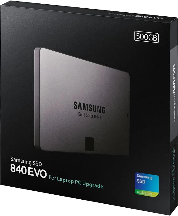 Samsung SSD 840 EVO - Laptop Upgrade Kit 500GB, 2.5" / SATA 6Gb/s