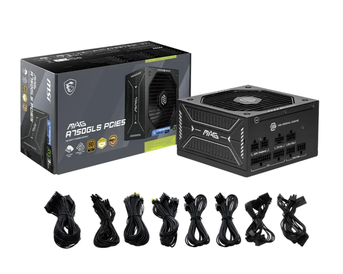 MSI MAG A750GLS PCIE5 750W, ATX 3.1