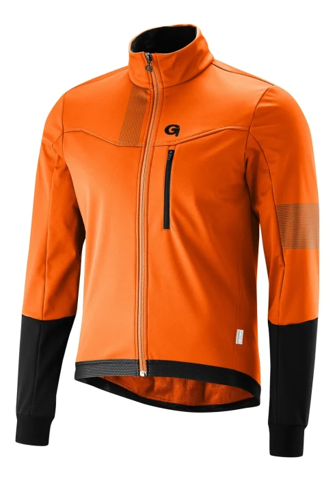 Gonso Valaff Fahrradjacke shocking orange/black