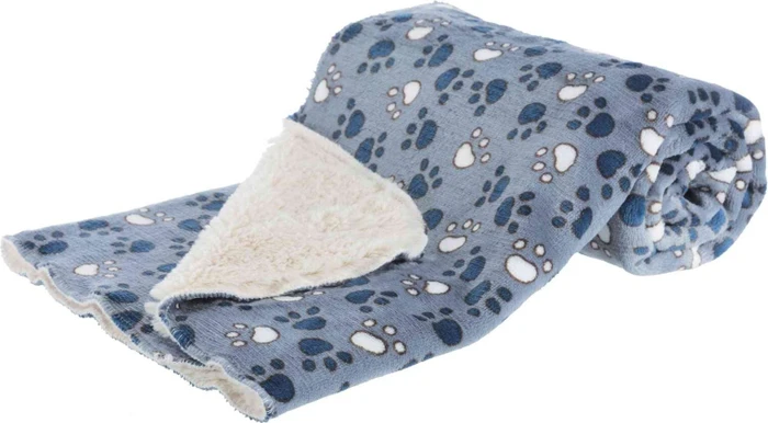 Trixie Decke Tammy, 100x70cm, blau/beige