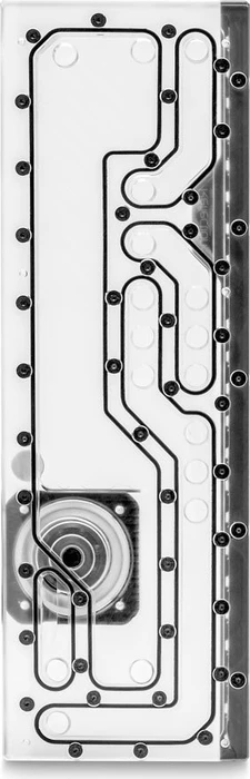 EK Water Blocks Quantum Line EK-Quantum Reflection² ROG Hyperion D5 PWM D-RGB, Verteilerplatte mit Pumpe, Acryl