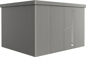Biohort Neo 3D Gerätehaus mit Doppeltür quarzgrau-metallic