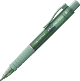 Faber-Castell Poly Ball View XB Kugelschreiber green lily