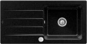 Villeroy & Boch Architectura 1000x510mm Einbau Becken reversibel mit Ablauffernbedienung chromite