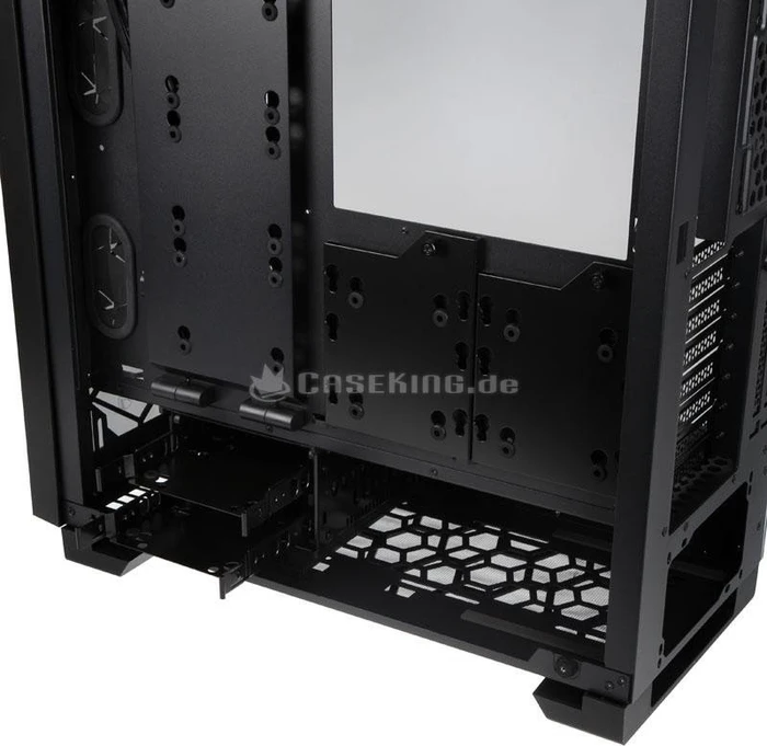 Lian Li Alpha 330X schwarz, Glasfenster