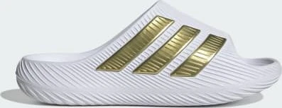 adidas Purechill Slides cloud white/gold metallic