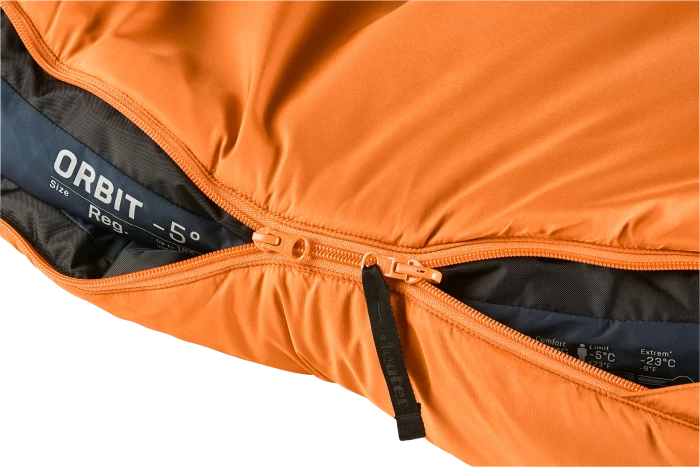 Deuter Orbit -5° Mumienschlafsack mandarine/ink