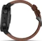 Garmin Fenix 5X Plus Sapphire grau mit Lederarmband Vorschaubild