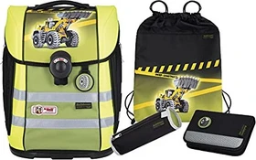 McNeill Ergo Primero Bulldozer DIN Schultaschen-Set, 4-tlg.