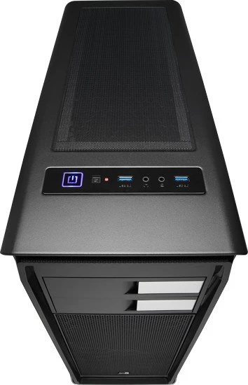 AeroCool Aero-1000 Black Edition, Acrylfenster, schallgedämmt