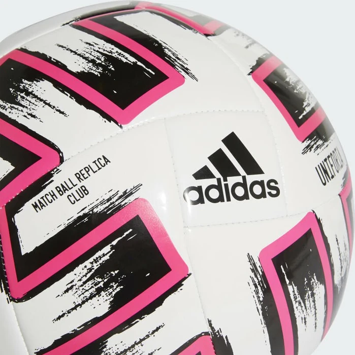 adidas Uniforia Club Fußball white/black/shock pink