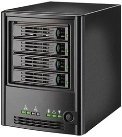 Intel Entry Storage System SS4000-E, 256MB RAM, 2x RJ-45 1000Base-T, 2x USB-A 2.0