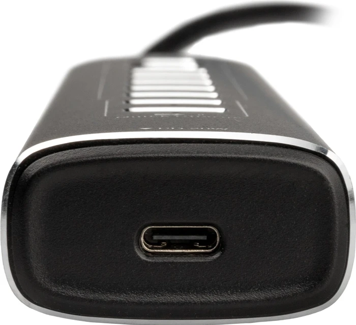 Nitro Concepts UH1 10-Port USB-Hub, USB-C/USB-A 3.1 [Stecker]