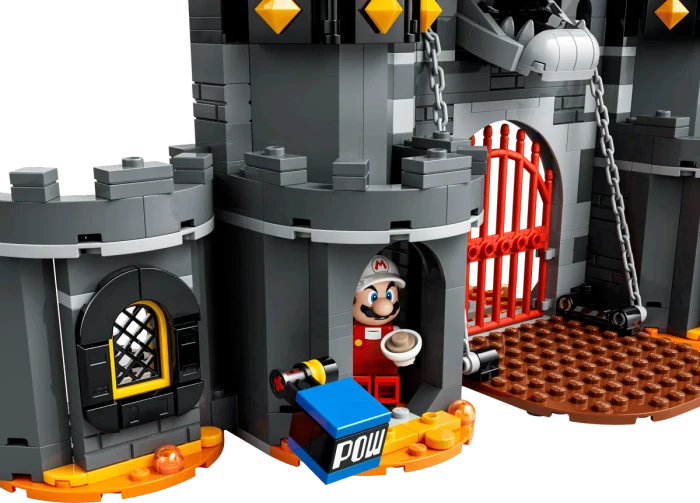 LEGO Super Mario - Feuer-Mario & Bowsers Festung