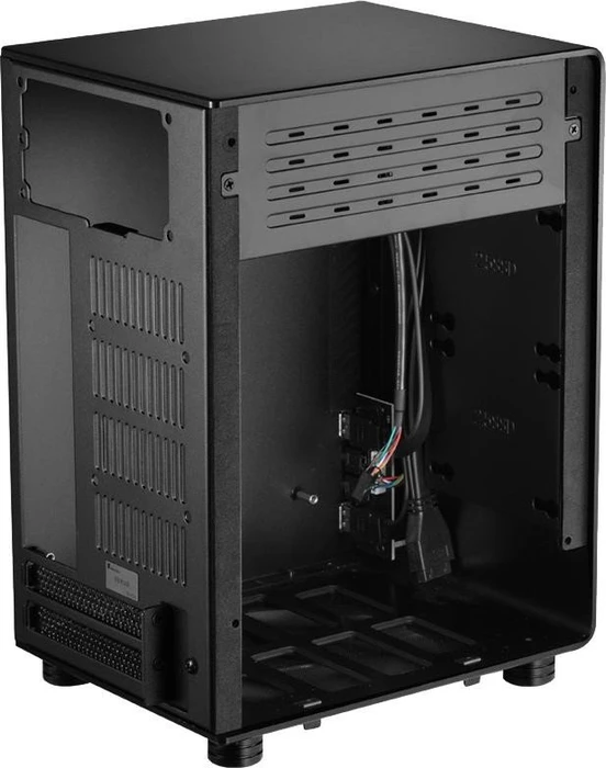 Jonsbo U1 Plus schwarz, Glasfenster, Mini-ITX