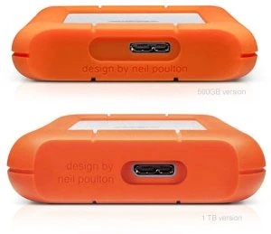 LaCie Rugged Mini, 500GB, USB 3.0 Micro-B