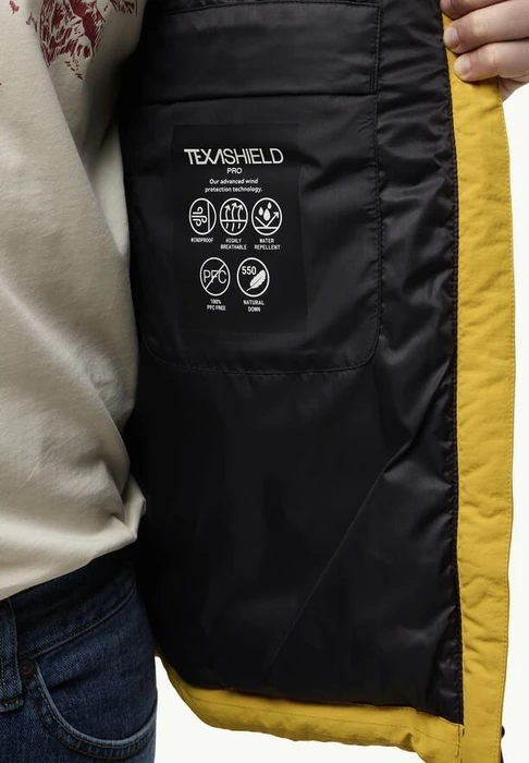 Jack Wolfskin Nordlicht Funktionsjacke mustard (Herren)