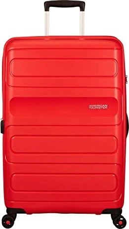 American Tourister Sunside Spinner erweiterbar 77cm sunset red