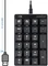 Perixx Peripad-303 U Keypad, schwarz/weiß, Kailh BROWN, USB-A Vorschaubild