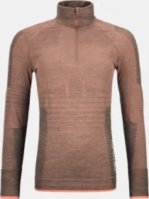 Ortovox 230 Competition Zip Neck Funktionsshirt langarm bloom (Damen)