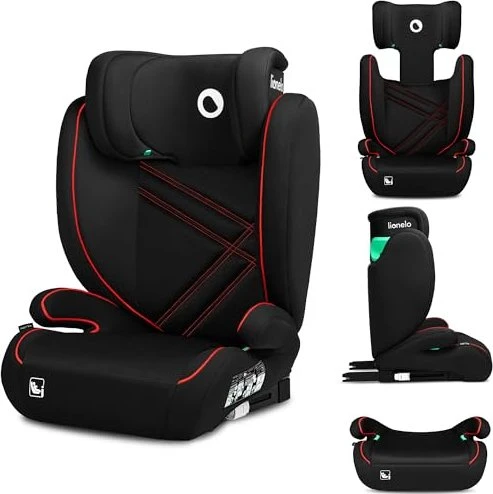Lionelo Hugo i-Size black red