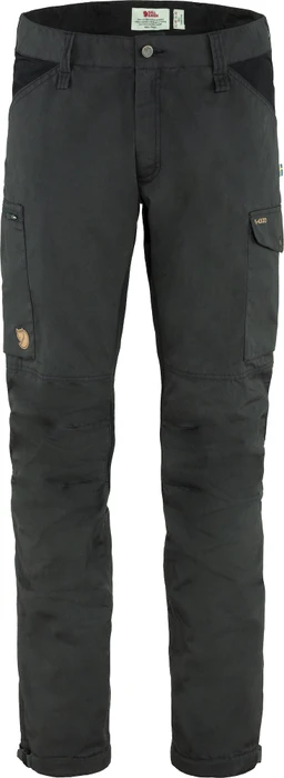 Fjällräven Kaipak Hose lang dark grey/black (Herren)