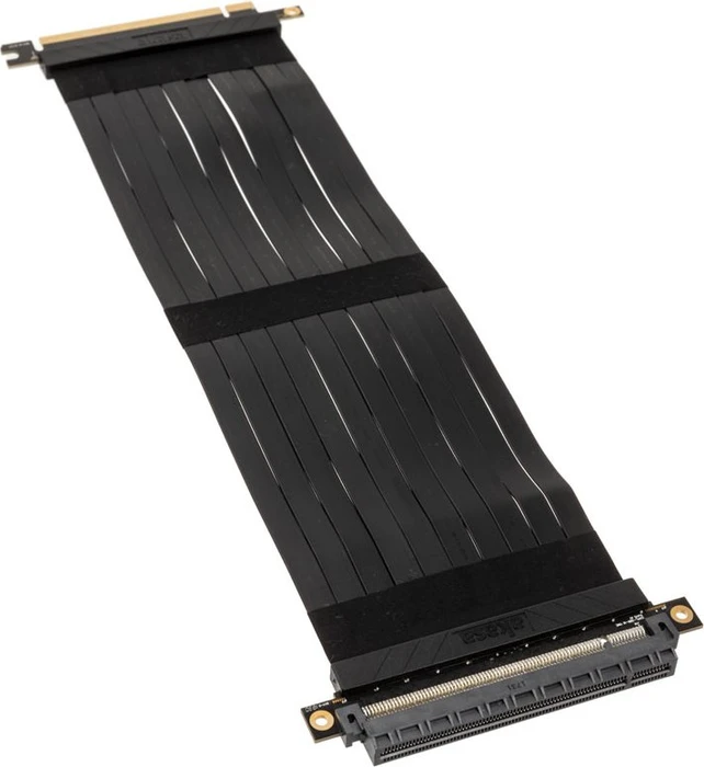 Akasa Riser Black X2 Mark IV Riser Card Cable, gerade, PCIe 3.0, 300mm