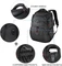 Kroser Notebook Rucksack, passend für maximal: 43,9 cm (17,3"), schwarz Vorschaubild