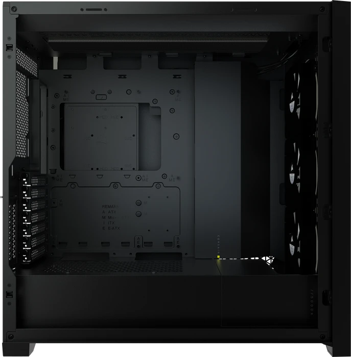 Corsair iCue 5000X RGB, schwarz, Glasfenster
