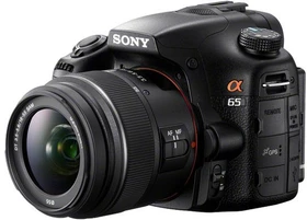 Sony Alpha 65 mit Objektiv 18-55mm 3.5-5.6 DT SAM
