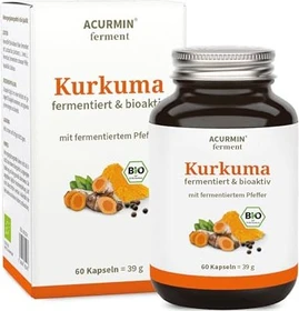 Acurmin ferment Kurkuma fermentiert & bioaktiv Kapseln, 60 Stück