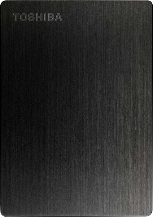 Toshiba Canvio Slim Schwarz, schwarz, 2TB, USB 3.0 Micro-B