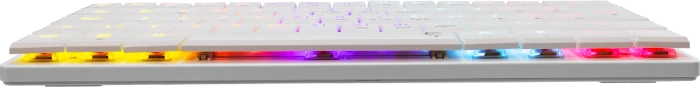 White Shark NAGAMAKI, weiß, LEDs RGB, low-profile RED Switches, USB, US