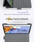 Inateck Superleicht Tastatur Hülle für iPad Air 6 11"/iPad Air 5/iPad 10/iPad Pro 11", grau, DE Vorschaubild