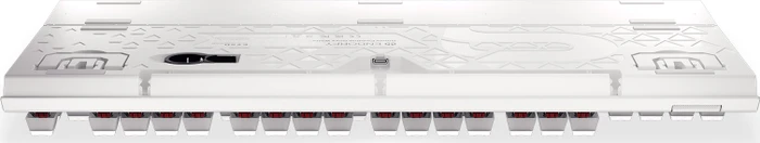 Endorfy Omnis Pudding, Onyx White, PBT, LEDs RGB, Kailh BROWN, USB, DE