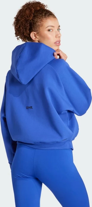 adidas Z.N.E. Zip Hoodie semi lucid blue (Damen)