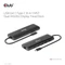 Club 3D 7in1 Hub, USB-C 3.0 [Stecker] Vorschaubild