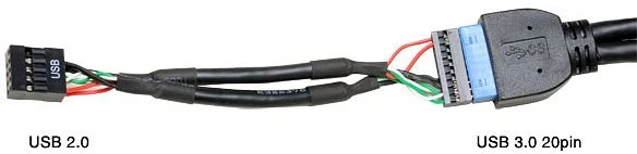 Lian Li interner Pin Header USB 3.0/-USB 2.0 Konverter