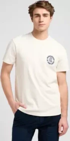 Lee Workwear Relaxed Graphic T-Shirt kurzarm ecru (Herren)