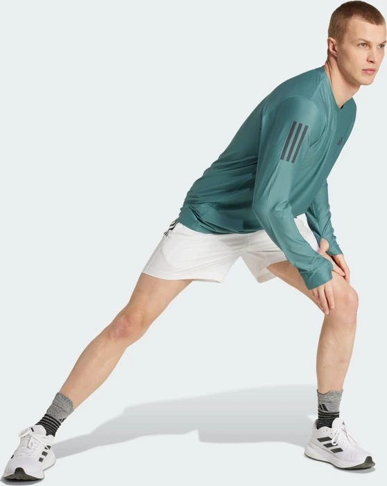 adidas Own The Run Laufshirt langarm preloved teal (Herren)
